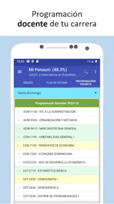 Pensum degrees and masters android App screenshot 7